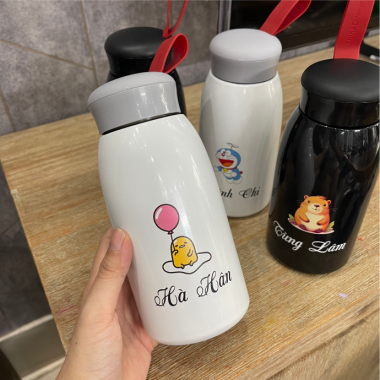 SS 03 - BÌNH GIỮ NHIỆT IN TÊN - BÌNH GIỮ NHIỆT CHẤT LƯỢNG IN LOGO THEO YÊU CẦU