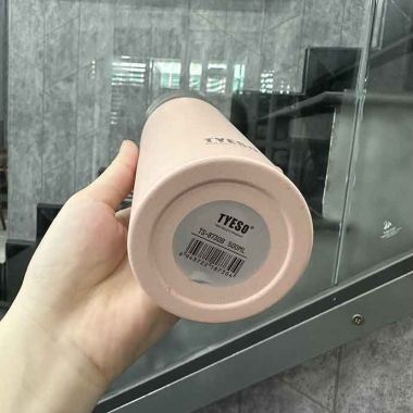 Bình Giữ Nhiệt Thân Thẳng Nắp Nhựa In Logo Theo Yêu Cầu