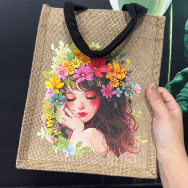 Túi Vải Đay In Logo Theo Yêu Cầu – Quà Tặng Thân Thiện Môi Trường