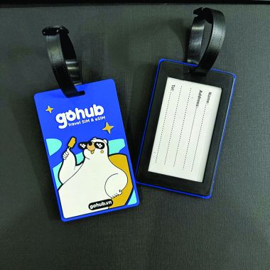 Thẻ Gắn Vali Du Lịch – Tag Hành Lý In Logo Quảng Cáo