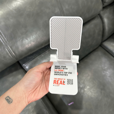 Giá Đỡ Điện Thoại Để Bàn Gấp Gọn In Logo Theo Yêu Cầu