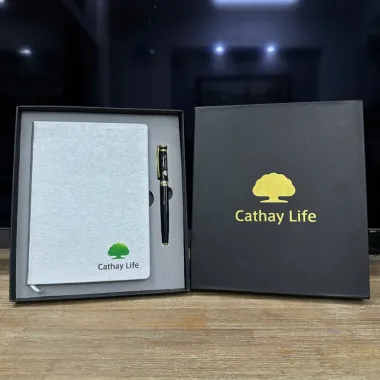 Quà Tặng Doanh Nghiệp Cao Cấp – Bộ Giftset In Logo Theo Yêu Cầu