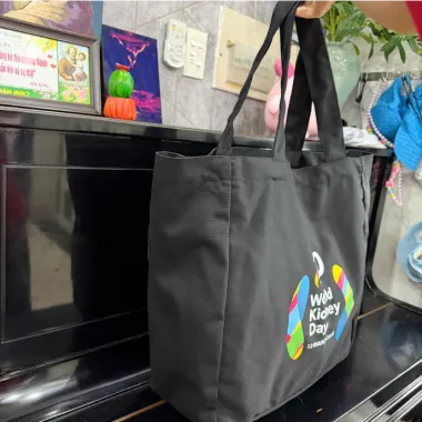 Túi Vải Canvas In Logo Theo Yêu Cầu – Túi Tote Quà Tặng Doanh Nghiệp