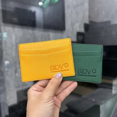 Ví Đựng Thẻ In Logo Theo Yêu Cầu – Card Holder Quà Tặng Doanh Nghiệp