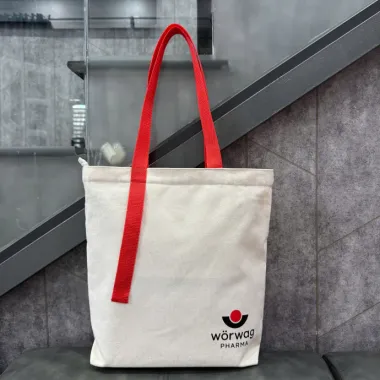 Túi Vải Canvas Ép Nhiệt Logo – Túi Tote Canvas Sản Xuất Số Lượng Lớn Giá Rẻ