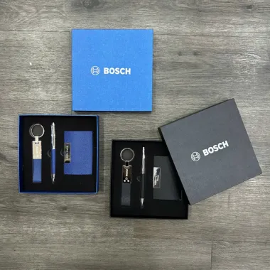 Bộ Quà Tặng Doanh Nghiệp BOSCH Cao Cấp – Giftset Tặng Đối Tác Và Sếp In Logo