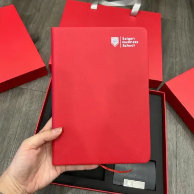 Bộ Quà Tặng Doanh Nghiệp Saigon Business School Cao Cấp – Giftset Tặng Đối Tác Và Sếp