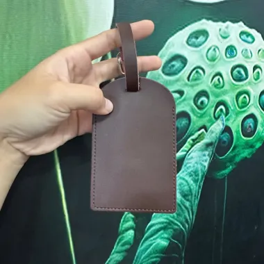 Thẻ Hành Lý Da Nhiều Màu Thiết Kế In Ấn Logo Theo Yêu Cầu