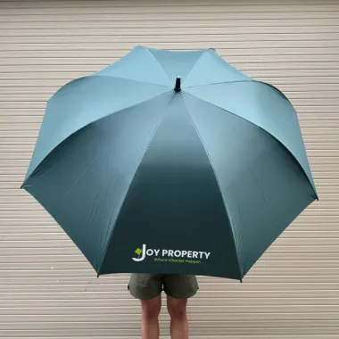 Dù Gấp Gọn Joy Property In Logo Theo Yêu Cầu – Ô Dù Quảng Cáo Doanh Nghiệp