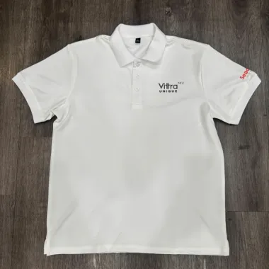 Áo Thun Đồng Phục Vitra Unique In Logo Theo Yêu Cầu – Xưởng May Áo Thun Đồng Phục Giá Xưởng