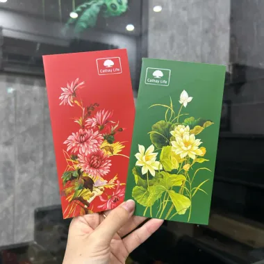 Bao Lì Xì Cathay Life In Logo Theo Yêu Cầu – Phong Bao Lì Xì Doanh Nghiệp Giá Xưởng