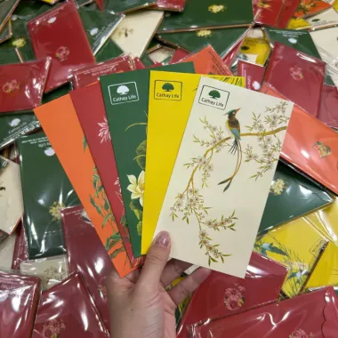 Bao Lì Xì Cathay Life In Logo Theo Yêu Cầu – Phong Bao Lì Xì Doanh Nghiệp Giá Xưởng