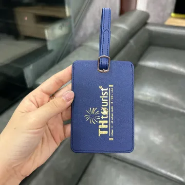 Thẻ Hành Lý Da Simili Theo Yêu Cầu – In Logo, In Tên Cá Nhân Giá Xưởng