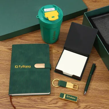 Bộ Quà Tặng Doanh Nghiệp Fylliana In Logo Theo Yêu Cầu – Giftset Cao Cấp Giá Xưởng