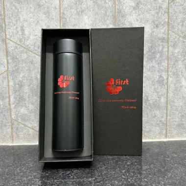 Bình Giữ Nhiệt Kèm Hộp In Logo Theo Yêu Cầu – Quà Tặng Doanh Nghiệp Cao Cấp