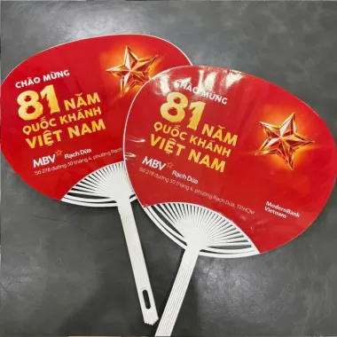 Quạt Nhựa Cầm Tay In Logo Theo Yêu Cầu – Quà Tặng Doanh Nghiệp