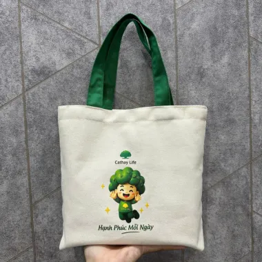 Túi Vải Canvas Thiết Kế Theo Yêu Cầu | Sản Xuất Túi Canvas In Logo Doanh Nghiệp