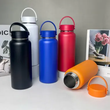 Bình Giữ Nhiệt Inox 304 In Khắc Logo Theo Yêu Cầu - Bình Giữ Nhiệt Quà Tặng Doanh Nghiệp Cao Cấp 946ml