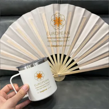 Quạt Giấy Xếp In Logo Theo Yêu Cầu – Quạt Cầm Tay Quảng Cáo Thương Hiệu