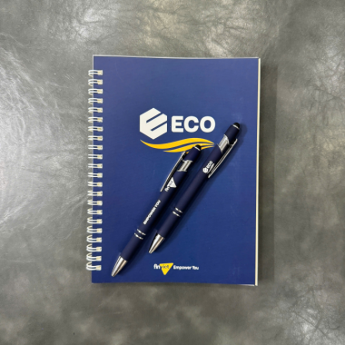 Bộ Quà Tặng Sổ Và Bút Kim Loại In Logo Theo Yêu Cầu | Sang Trọng – Giá Tốt