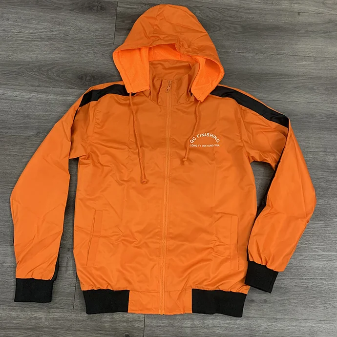 Áo Khoác Đồng Phục Vải Dù - In Logo Theo Yêu Cầu