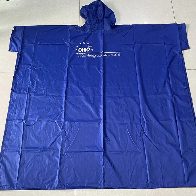 Áo Mưa Quà Tặng Doanh Nghiệp – Màu Xanh Đậm Cao Cấp