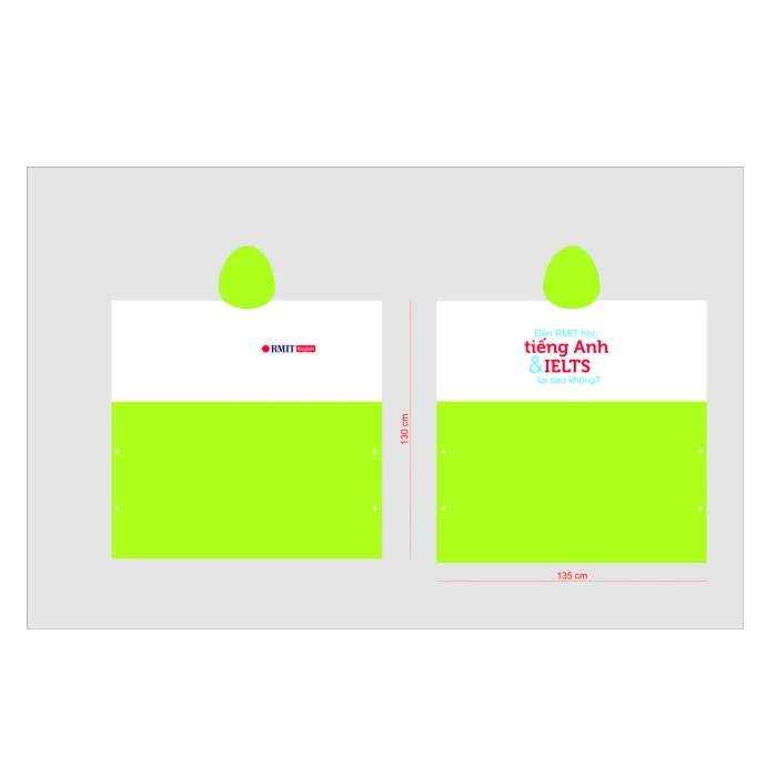 Áo Mưa Quảng Cáo Cao Cấp – In Logo Theo Yêu Cầu Cho Doanh Nghiệp