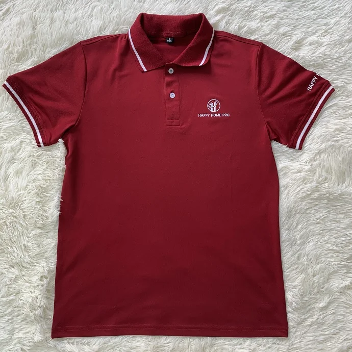 Áo Thun Polo Đỏ – Quà Tặng Doanh Nghiệp Chuyên Nghiệp & Nổi Bật