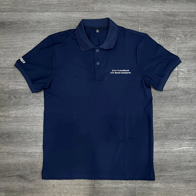 Áo Thun Polo Xanh Đen Đồng Phục – Quà Tặng Doanh Nghiệp Lịch Sự & Chuyên Nghiệp