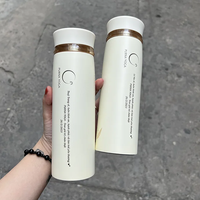 Bình Giữ Nhiệt SUS304 Nhỏ Gọn 6.5x20.9cm – Nhiều Màu, Khắc Logo Theo Yêu Cầu