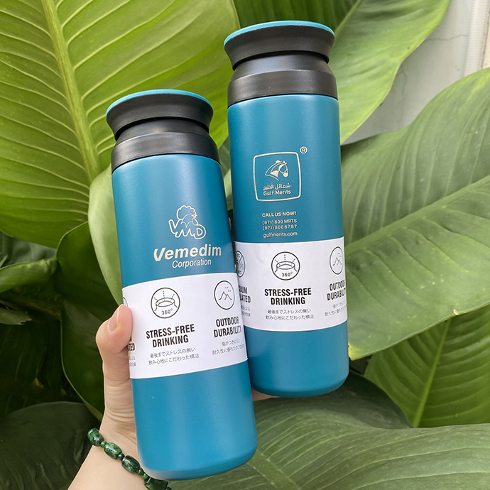 BÌNH GIỮ NHIỆT INOX 304 TRAVEL TUMBLER KHẮC LOGO