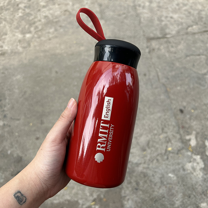 BÌNH GIỮ NHIỆT 520ML KHẮC LOGO RMIT