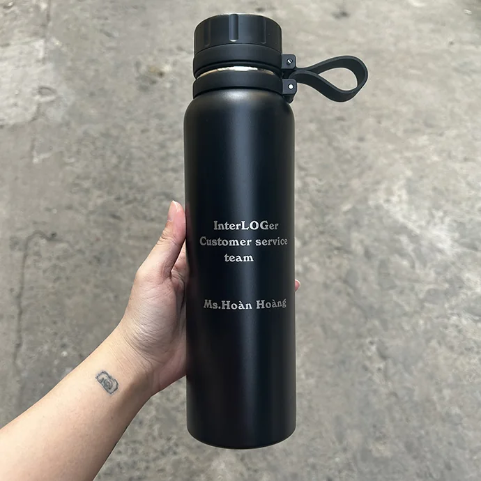 Bình Giữ Nhiệt In Logo Theo Yêu Cầu 850ml – Quà Tặng Doanh Nghiệp Cao Cấp