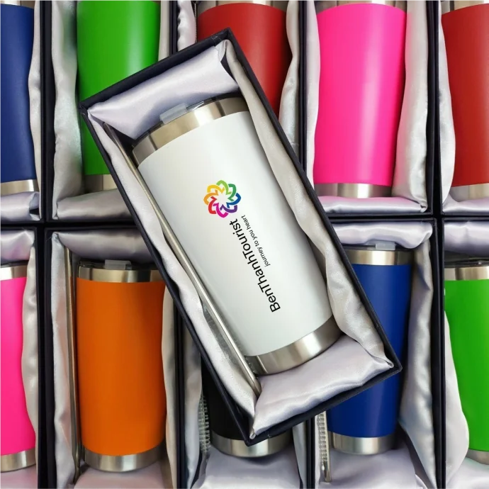 LY GIỮ NHIỆT CAO CẤP KÈM HỘP ĐỰNG - LY GIỮ NHIỆT IN LOGO THEO YÊU CẦU