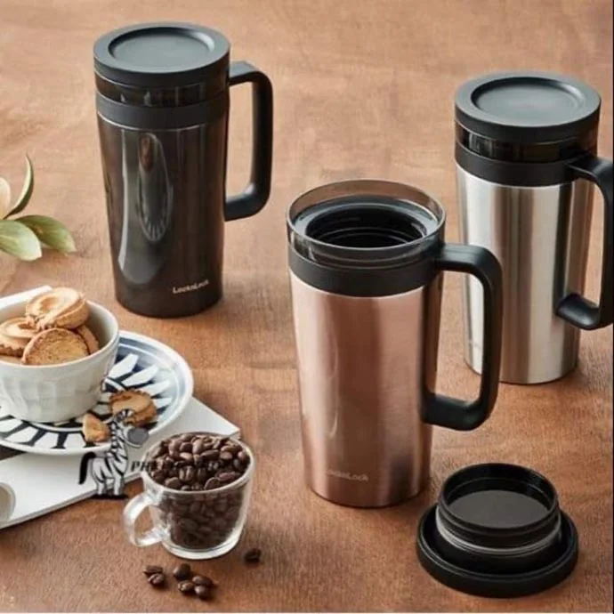 Ly Giữ Nhiệt Lock&Lock Coffee Filter Mug 580ml – LHC4197 In Logo Theo Yêu Cầu