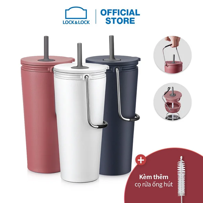 LY GIỮ NHIỆT LOCK&LOCK BUCKET TUMBLER 540ML - IN LOGO THEO YÊU CẦU