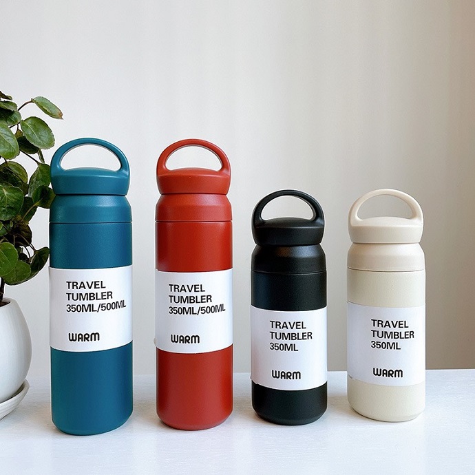 BÌNH GIỮ NHIỆT TRAVEL TUMBLER CÓ MÓC CẦM 350ML - 500ML