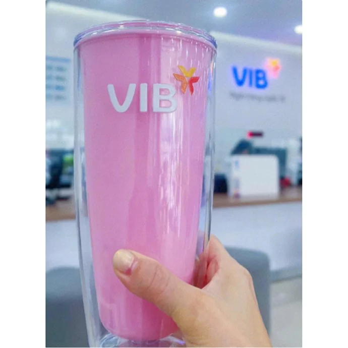 LY NHỰA HAI LỚP LOCK&LOCK CAO CẤP KÈM ỐNG HÚT DREAM STAR DOUBLE WALL COLD CUP 750ML - IN THEO YÊU CẦU