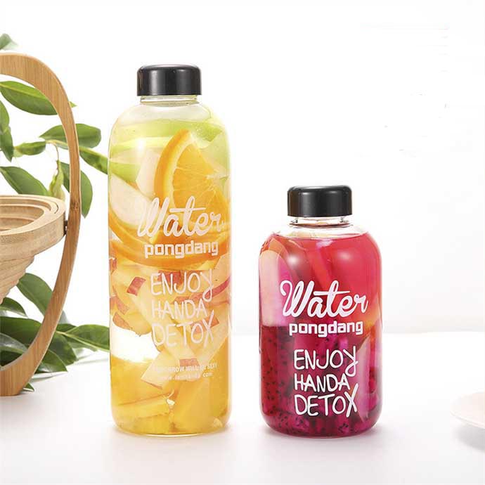 BÌNH NƯỚC NHỰA DETOX WATER PONGDANG - BÌNH NHỰA CỨNG