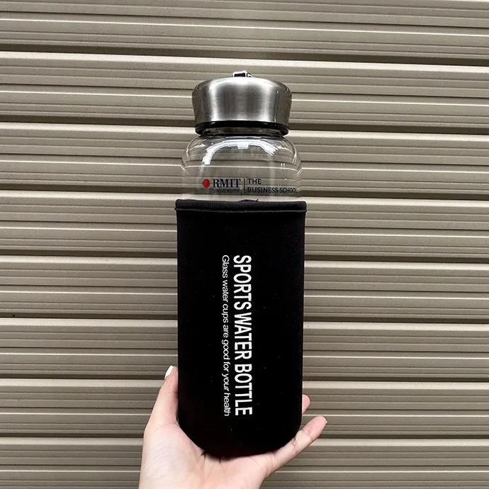 Bình Nước Thủy Tinh In Logo Theo Yêu Cầu – Bình Nước Thể Thao