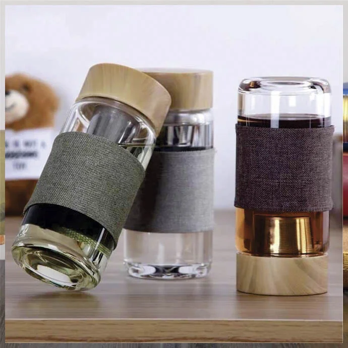 Bình Thủy Tinh Nắp Gỗ Sang Trọng – Quà Tặng Doanh Nghiệp Cao Cấp & Tiện Ích