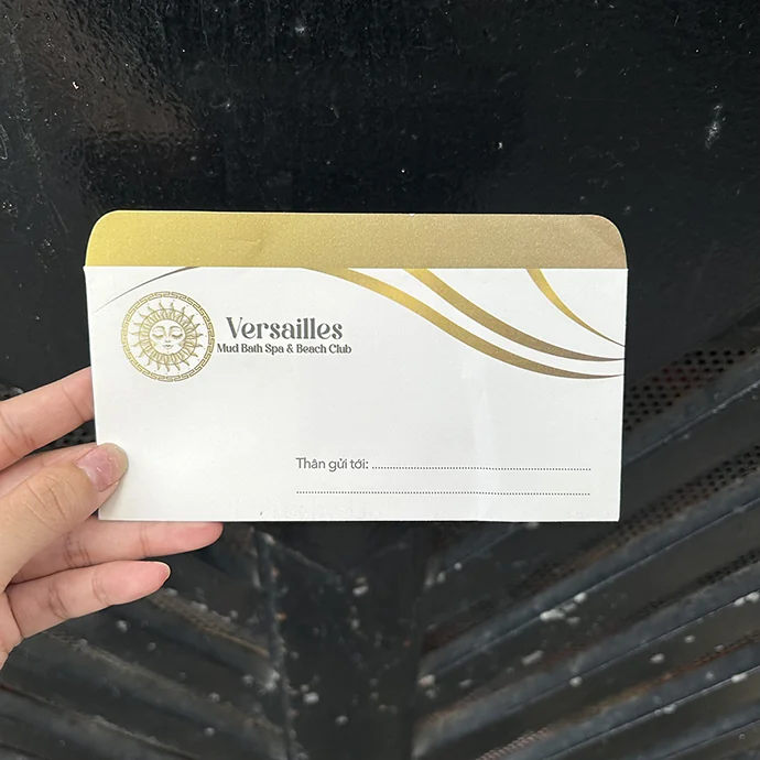 Phong bì thư Versailles – in logo theo yêu cầu