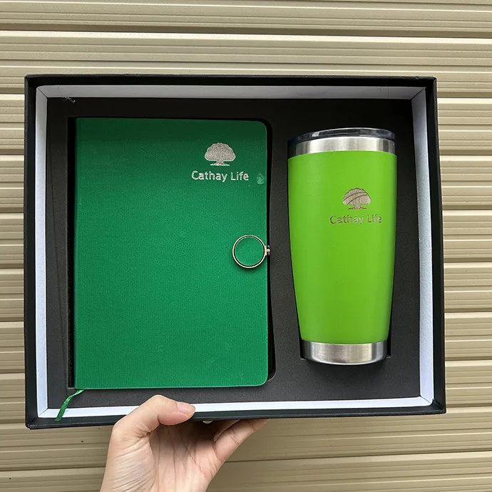 Bộ Quà Tặng Sổ Tay – Ly Giữ Nhiệt In Logo | Thực Tế – Sang Trọng