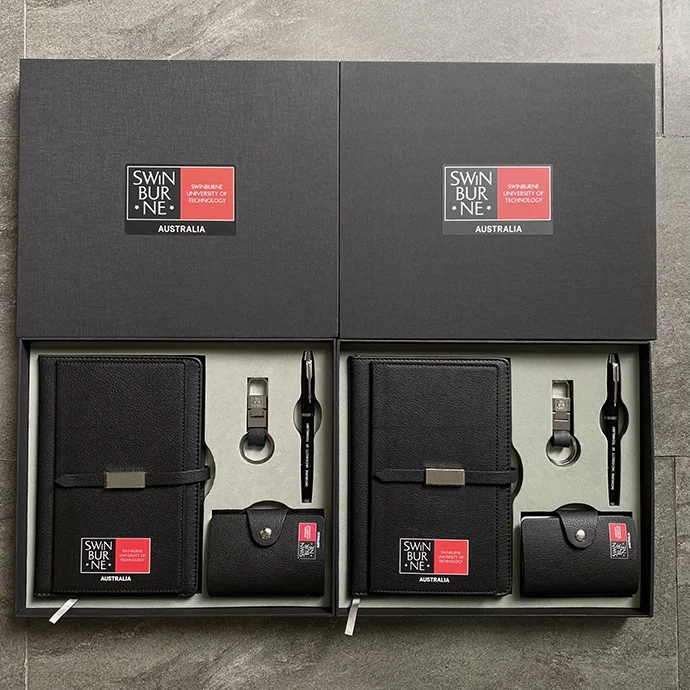 Giftset Quà Tặng Doanh Nghiệp In Logo Theo Yêu Cầu – Bộ 4 Món Cao Cấp