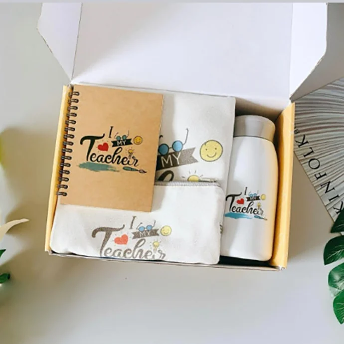 Bộ Quà Tặng 20/11 Cho Giáo Viên – Set Quà Canvas Và Bình Giữ Nhiệt