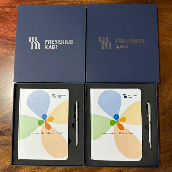 Bộ Quà Tặng Sổ Tay 2 Món - Quà Tặng Doanh Nghiệp In Logo