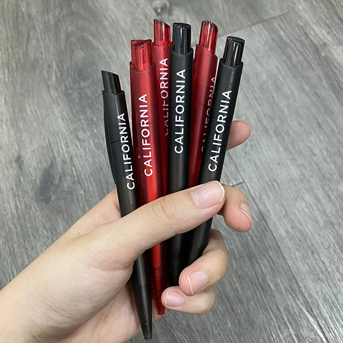 Bút Bi Nhựa In Logo California - Quà Tặng Quảng Cáo Doanh Nghiệp