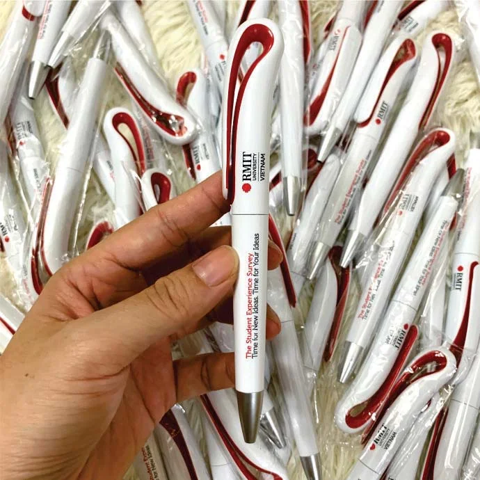 Bút Bi In Logo RMIT - Bút Bi In Logo Giá Rẻ - Quà Tặng Quảng Bá Thương Hiệu