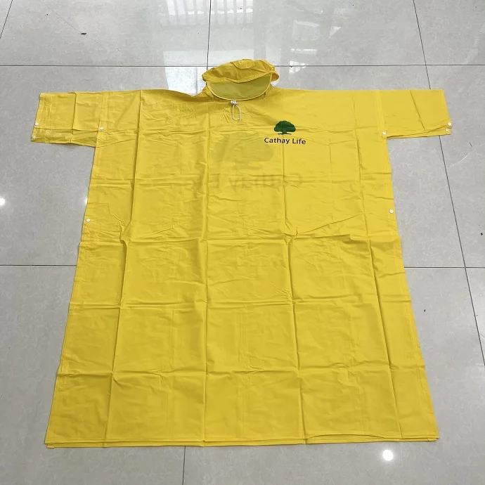 Áo Mưa In Logo Theo Yêu Cầu Vải Rạng Đông Cao Cấp Cho Doanh Nghiệp