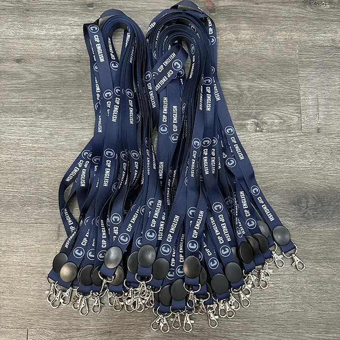 Dây Đeo Thẻ Satin In Chuyển Nhiệt Có Yoyo Tăng Giảm | Quà Tặng Doanh Nghiệp